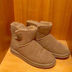 Hush Puppies “Ugg” boots.